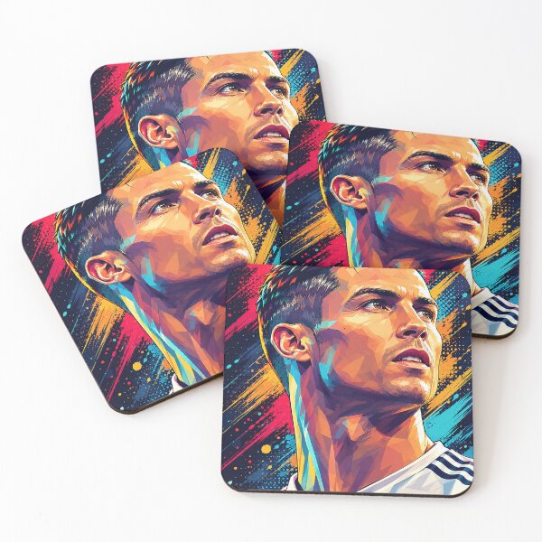 Artikelvorschau, Cristiano Ronaldo Pop-Art-Porträt entworfen und verkauft von DonetTrent.