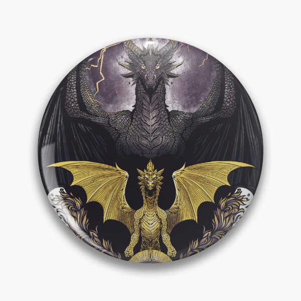 Item preview, Fourth wing - Andarna and Tairn Dragons - Illustration Fan Art - Color designed and sold by RoniArtbg.