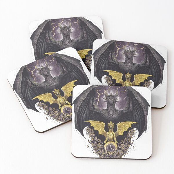 Item preview, Fourth wing - Andarna and Tairn Dragons - Illustration Fan Art - Color designed and sold by RoniArtbg.