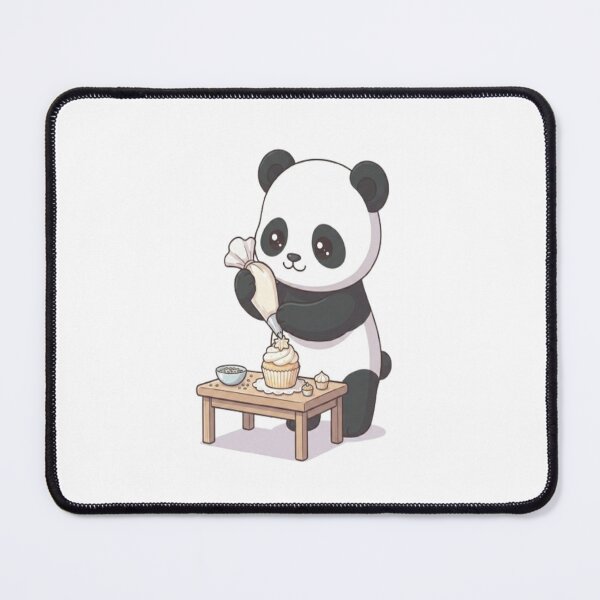 Item preview, Cute Panda Frosting Sweet Cupcake designed and sold by Ella_Sketch.
