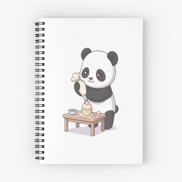 Item preview, Cute Panda Frosting Sweet Cupcake designed and sold by Ella_Sketch.