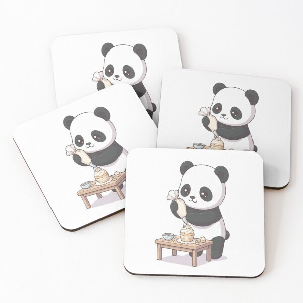 Item preview, Cute Panda Frosting Sweet Cupcake designed and sold by Ella_Sketch.