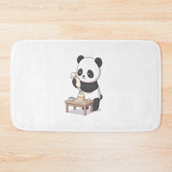 Item preview, Cute Panda Frosting Sweet Cupcake designed and sold by Ella_Sketch.