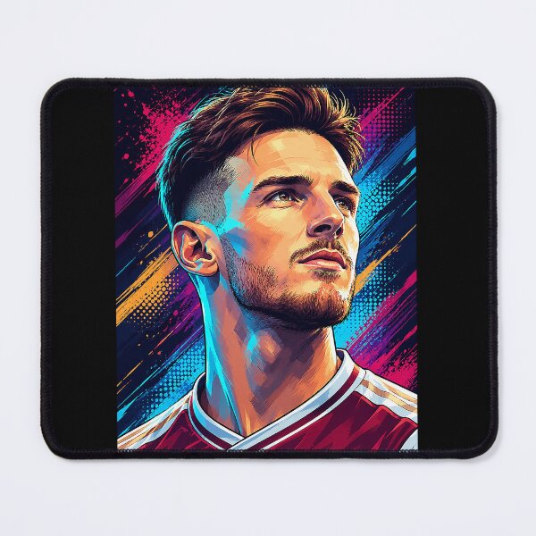 Item preview, Declan Rice Pop Art Portrait designed and sold by DonetTrent.