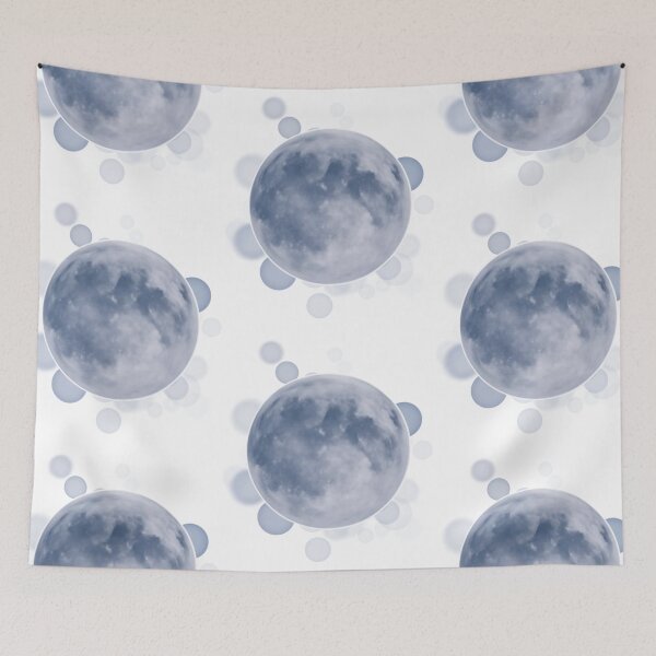 Item preview, Moon Above The Clouds Dreamy Night Photography Style Art designed and sold by iamKRUK.