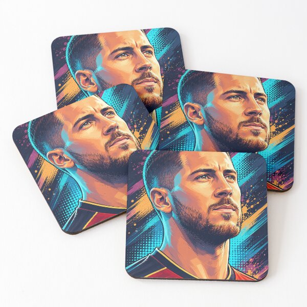 Item preview, Eden Hazard Pop Art Portrait designed and sold by DonetTrent.