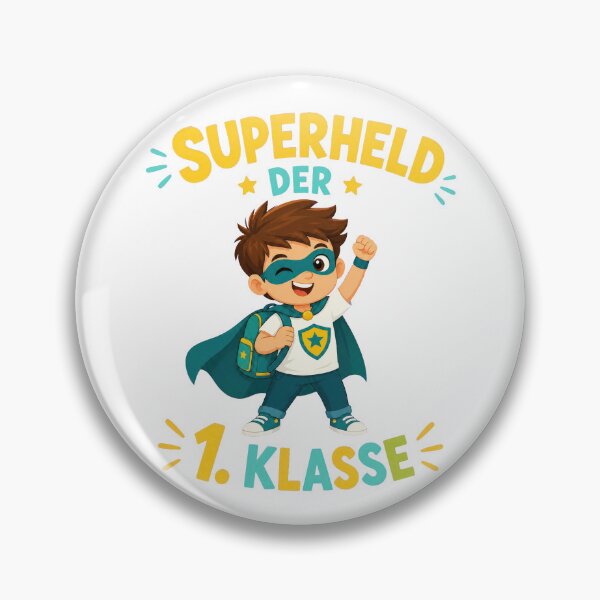 Item preview, Superhero Boy for First Grade School Start designed and sold by RGShirtWorks.