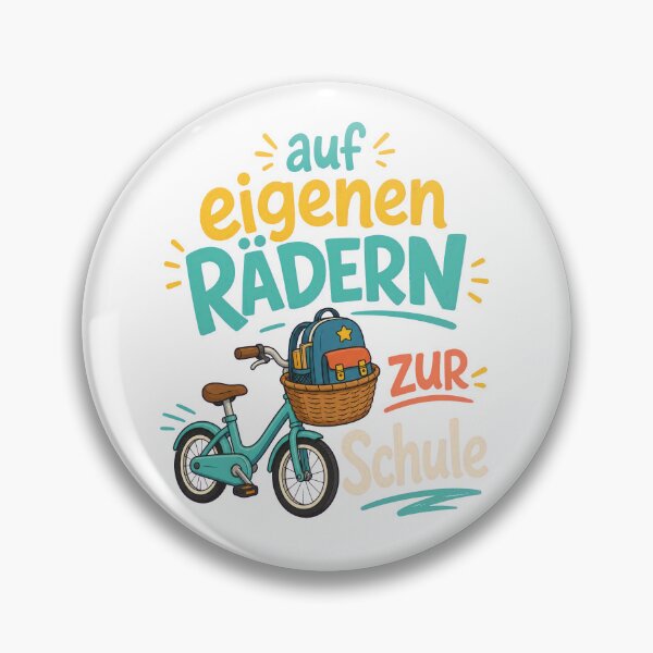 Item preview, On Own Wheels to School German Typography Design designed and sold by RGShirtWorks.