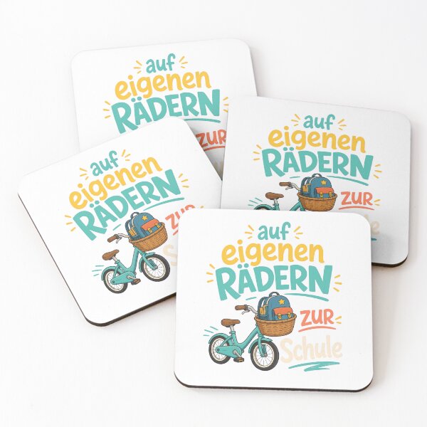 Item preview, On Own Wheels to School German Typography Design designed and sold by RGShirtWorks.