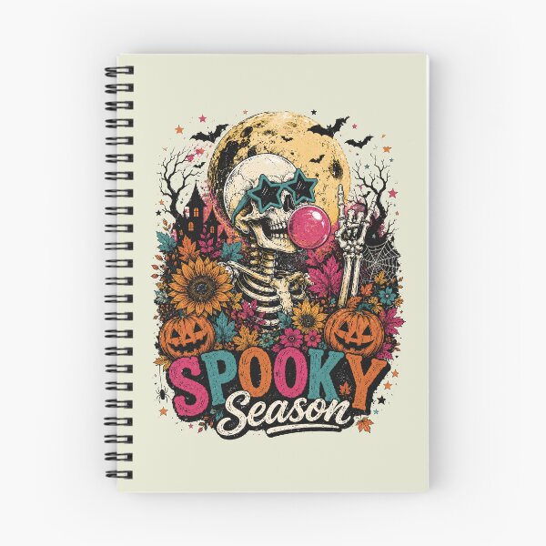 Item preview, Spooky Season, Boho Floral Skeleton Sunflower designed and sold by Bkermen.