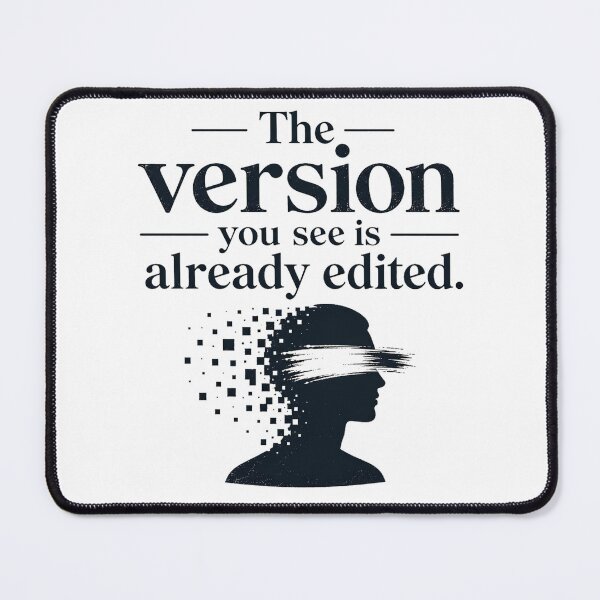 Item preview, The Version You See Is Already Edited designed and sold by Aureva Arts Shop.