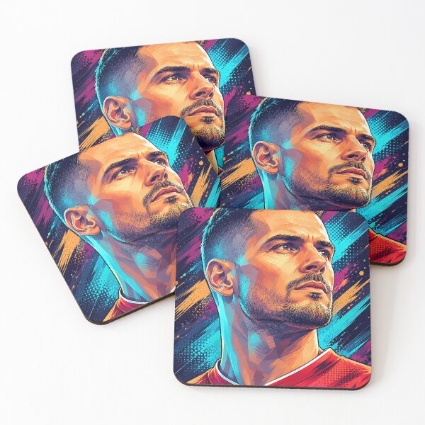 Item preview, Granit xhaka Pop Art Portrait designed and sold by DonetTrent.