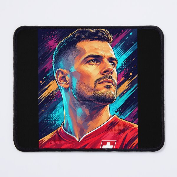 Artikelvorschau, Granit Xhaka Pop-Art-Porträt entworfen und verkauft von DonetTrent.