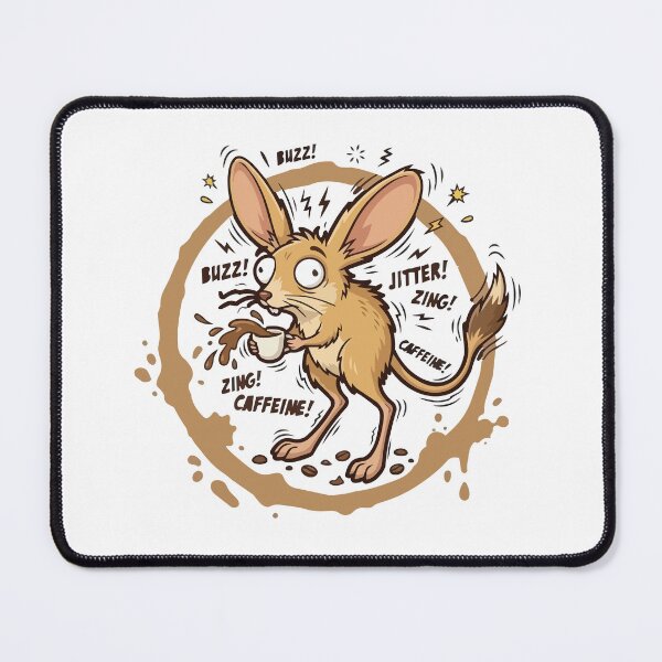 Item preview, Jittery Jerboa Espresso Coffee Stain Ring designed and sold by Arc2020.