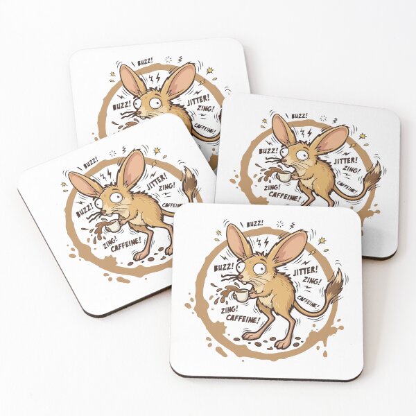 Item preview, Jittery Jerboa Espresso Coffee Stain Ring designed and sold by Arc2020.
