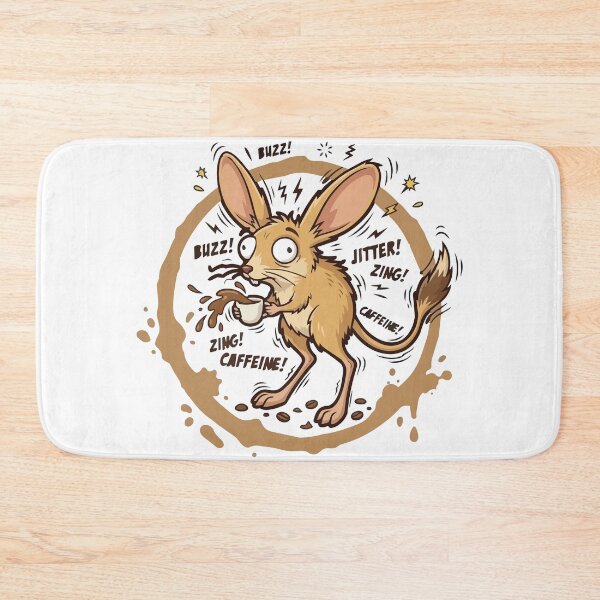 Item preview, Jittery Jerboa Espresso Coffee Stain Ring designed and sold by Arc2020.