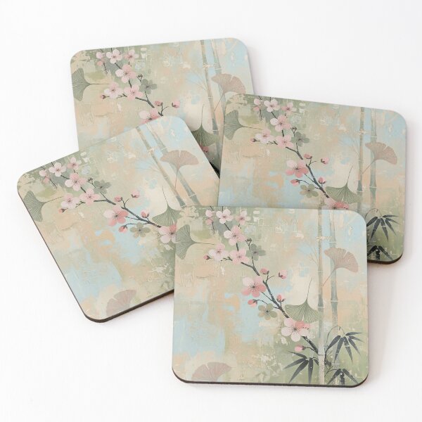 Item preview, Delicate flowers on bamboo designed and sold by paulrommer.