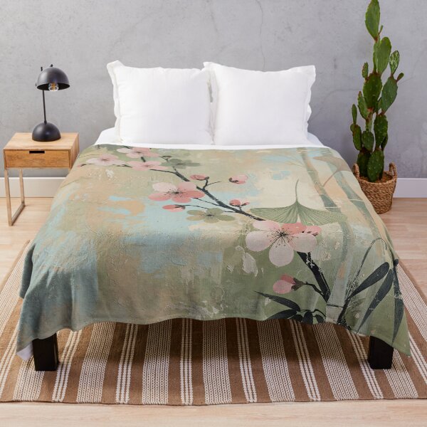 Item preview, Delicate flowers on bamboo designed and sold by paulrommer.