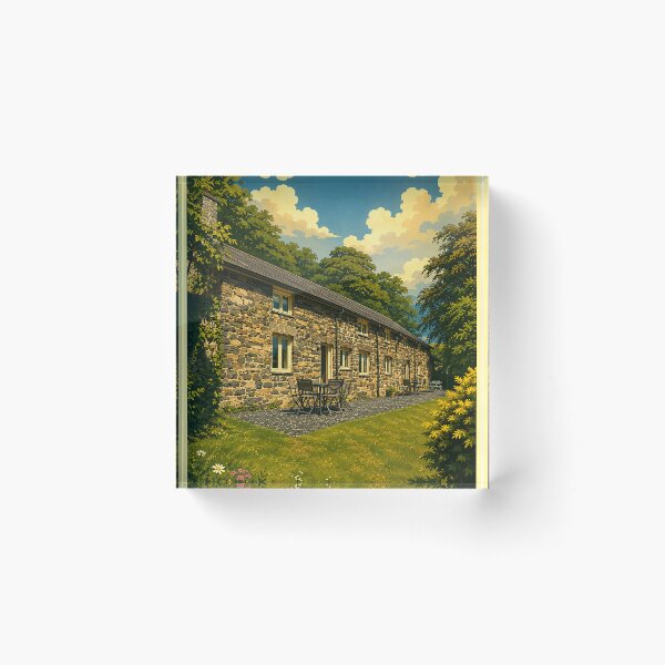 Item preview, Secret Garden Cottages Tremadog designed and sold by The Deco Bureau.