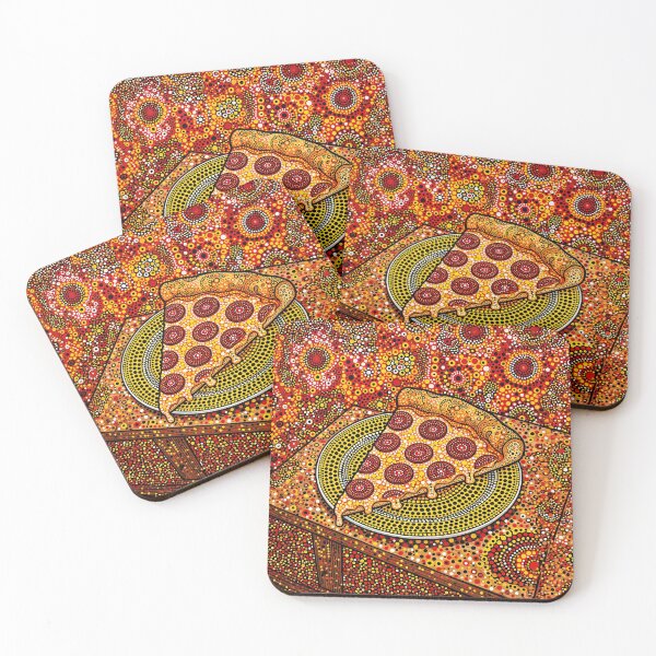 Item preview, Slice Of Pizza With Pepperoni Abstract Art designed and sold by Home Decor Art.
