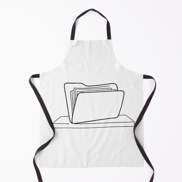 Item preview, A folder left open on a cluttered table designed and sold by rasagamastore.