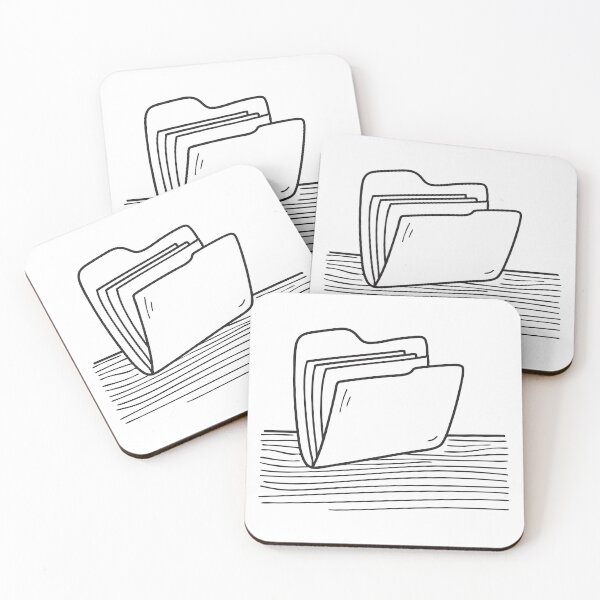 Item preview, An unfastened folder lying on a messy table designed and sold by rasagamastore.