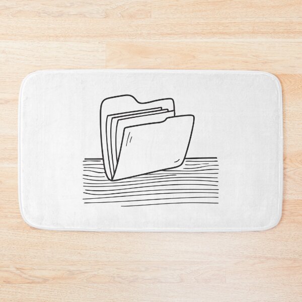 Item preview, An unfastened folder lying on a messy table designed and sold by rasagamastore.
