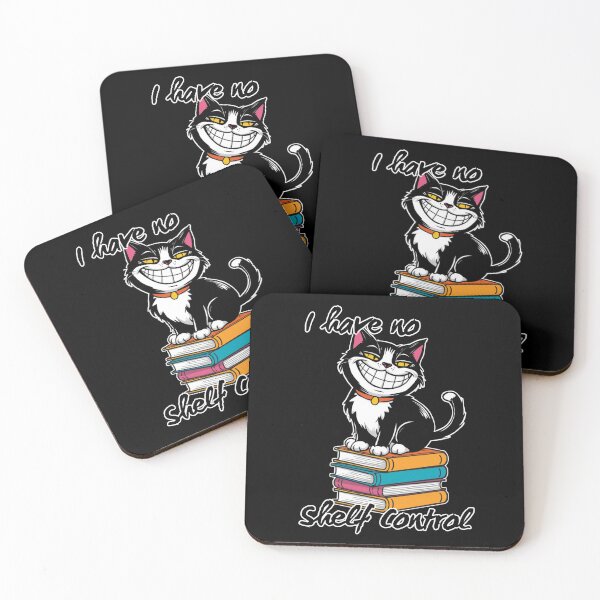 Item preview, Library cat designed and sold by whatthefoxsays.