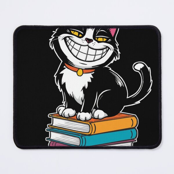 Artikelvorschau, Bibliothekskatze entworfen und verkauft von whatthefoxsays.