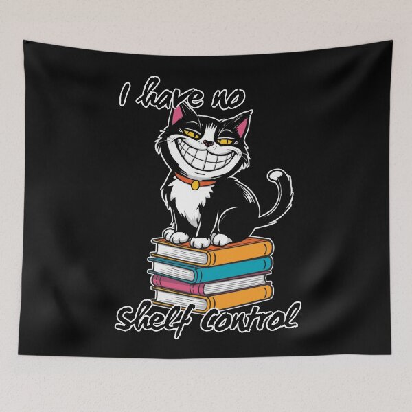 Item preview, Library cat designed and sold by whatthefoxsays.