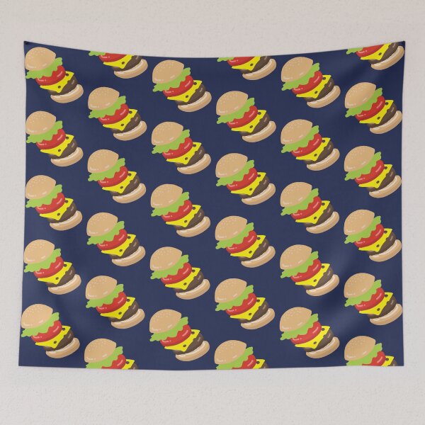 Item preview, Cute Cheeseburger Cartoon Illustration designed and sold by jeansauvage.