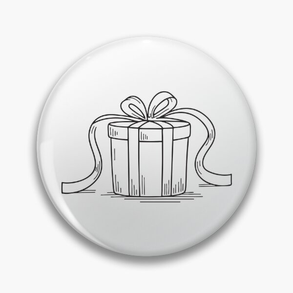 Item preview, An unwrapped gift box with loose ribbon beside it designed and sold by rasagamastore.