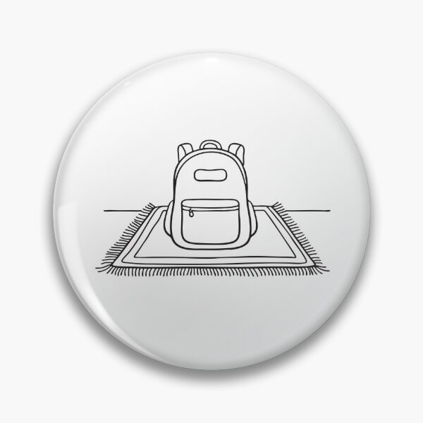 Item preview, A backpack lying unzipped across the rug designed and sold by rasagamastore.