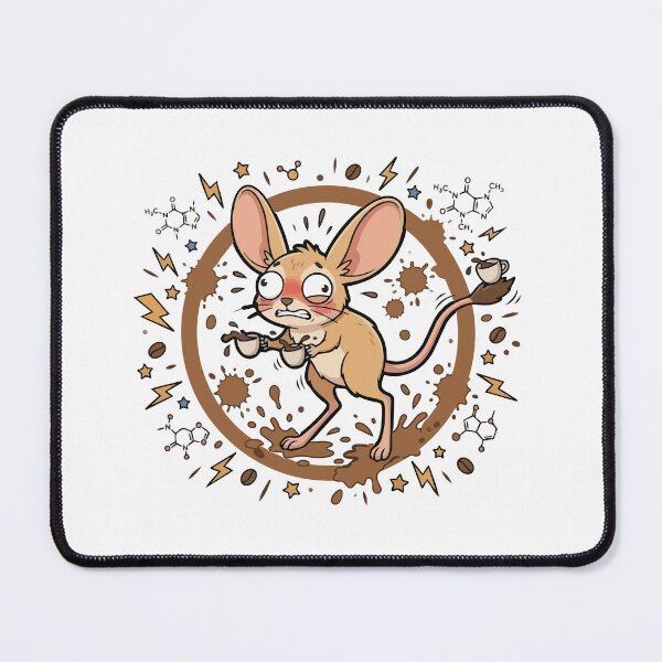 Item preview, Double Espresso Chaos Jerboa Coffee Stain designed and sold by Arc2020.