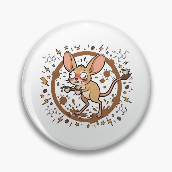 Item preview, Double Espresso Chaos Jerboa Coffee Stain designed and sold by Arc2020.