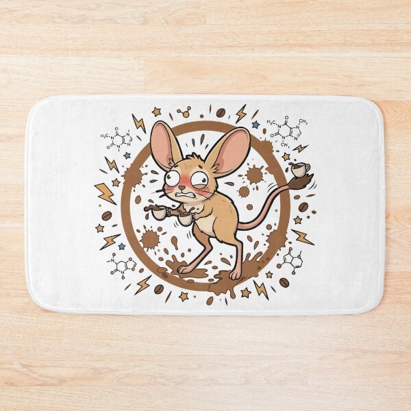 Item preview, Double Espresso Chaos Jerboa Coffee Stain designed and sold by Arc2020.