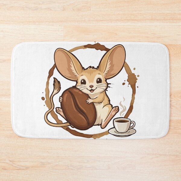 Item preview, Espresso Bean Hoarder Jerboa Coffee Ring designed and sold by Arc2020.
