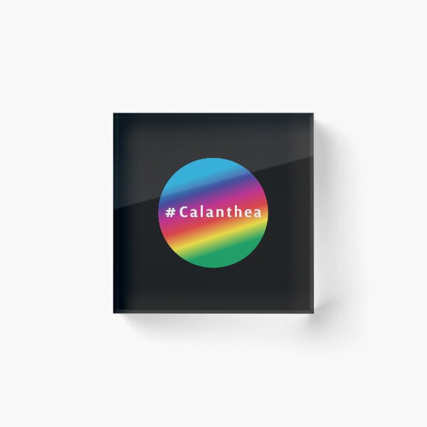 Item preview, Calanthea, name, color art designed and sold by Lifelovepositiv.