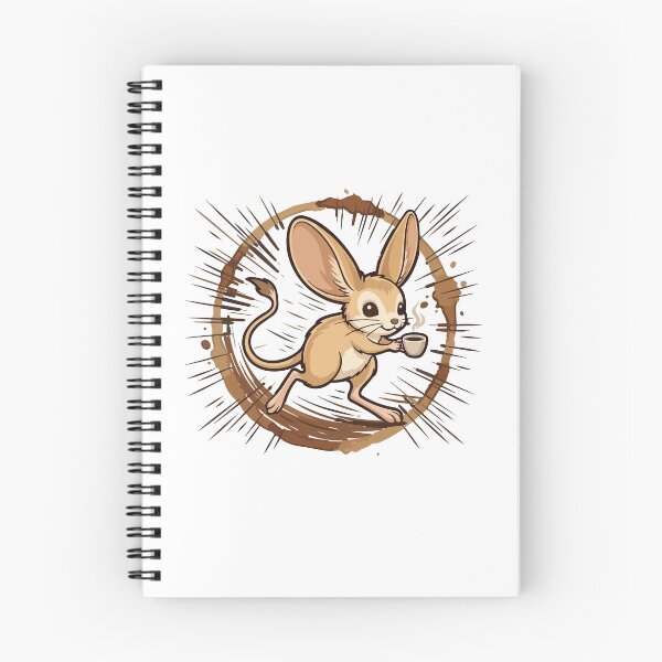 Item preview, Lightning Speed Espresso Jerboa Coffee Stain designed and sold by Arc2020.