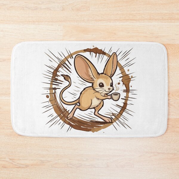Item preview, Lightning Speed Espresso Jerboa Coffee Stain designed and sold by Arc2020.