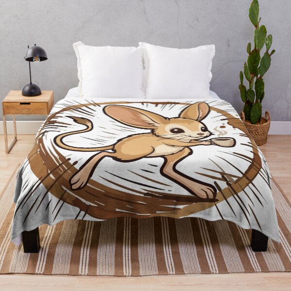 Item preview, Lightning Speed Espresso Jerboa Coffee Stain designed and sold by Arc2020.