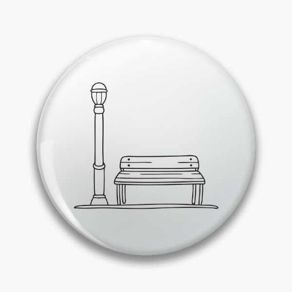 Item preview, A bench positioned next to a column inside the underpass designed and sold by rasagamastore.