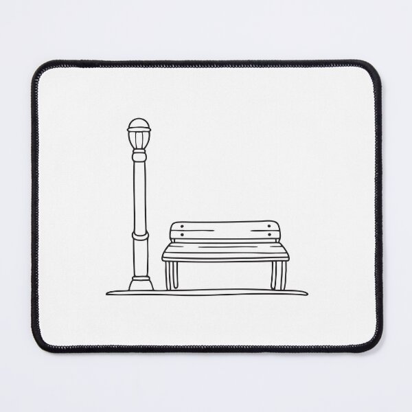 Item preview, A bench positioned next to a column inside the underpass designed and sold by rasagamastore.