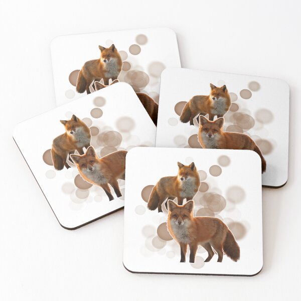 Item preview, Realistic Fox In Snowy Forest Wildlife Art designed and sold by iamKRUK.