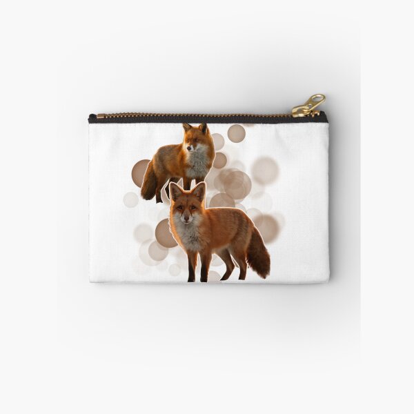 Item preview, Realistic Fox In Snowy Forest Wildlife Art designed and sold by iamKRUK.