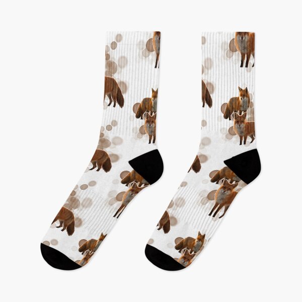 Item preview, Realistic Fox In Snowy Forest Wildlife Art designed and sold by iamKRUK.