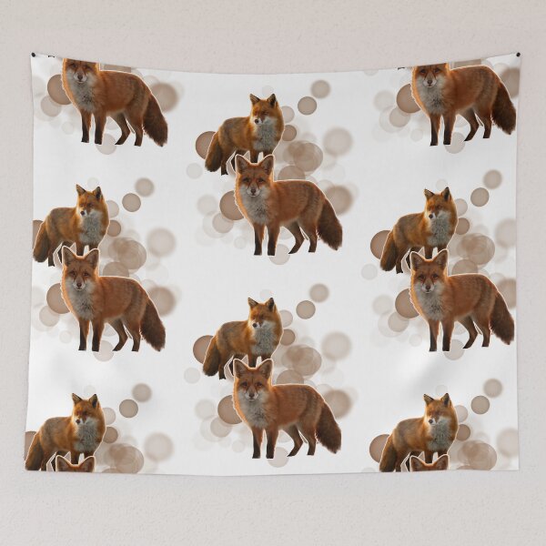 Item preview, Realistic Fox In Snowy Forest Wildlife Art designed and sold by iamKRUK.