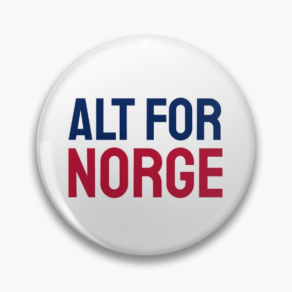 Item preview, Alt for Norge blue red designed and sold by VRedBaller.