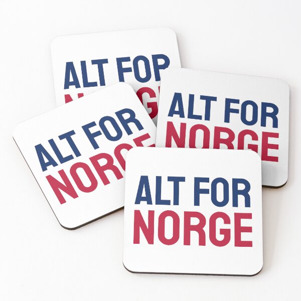 Item preview, Alt for Norge blue red designed and sold by VRedBaller.
