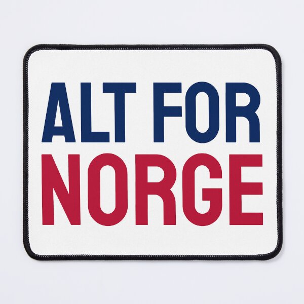 Artikelvorschau, Alt für Norwegen blau rot entworfen und verkauft von VRedBaller.